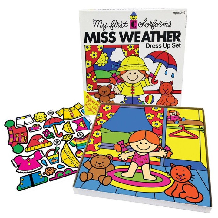 Colorforms® My First Colorforms® Miss Weather Dress Up Set