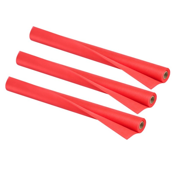Smart-Fab® Art & Decoration Fabric Roll, 24" x 18', Red, 3 Rolls