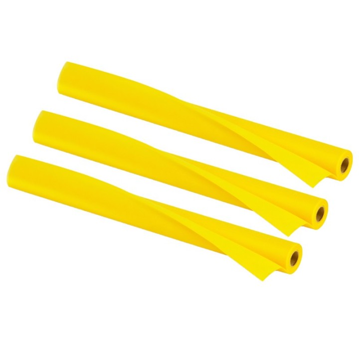 Smart-Fab® Art & Decoration Fabric Roll, 24" x 18', Yellow, 3 Rolls