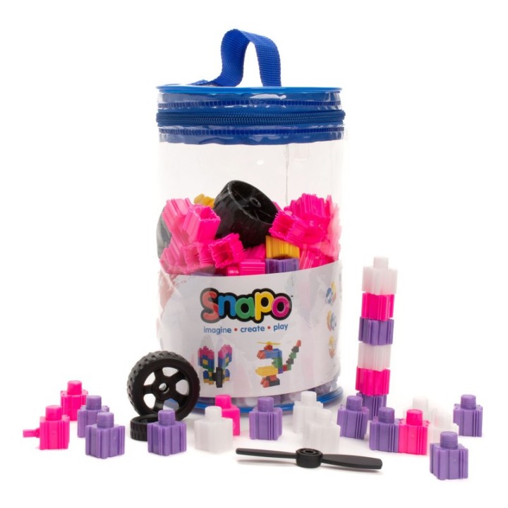 Snapo Building Blocks, Unicorn Creator Kit, 200 Pieces