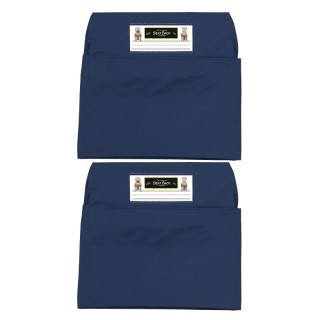Seat Sack® Seat Sack, Small, 12 inch, Chair Pocket, Blue, Pack of 2