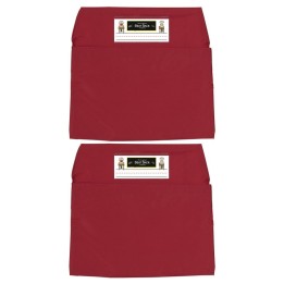 Seat Sack® Seat Sack, Medium, 15 inch, Chair Pocket, Red, Pack of 2