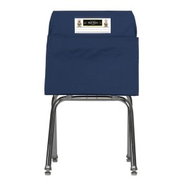Seat Sack® Large Chair Pocket Classroom Storage Organizer - 17 inch, Blue