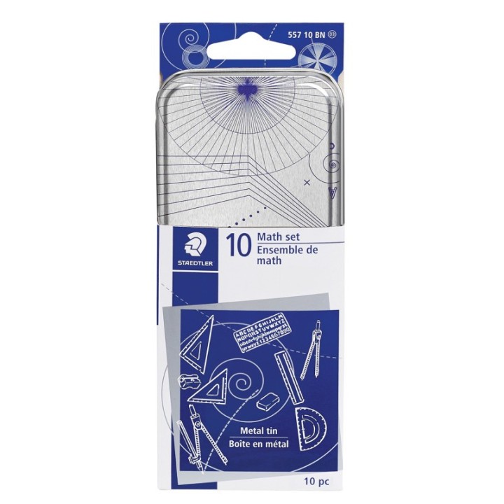 STAEDTLER® Xcellence Essential Geometry Tool Set, 10 Pieces