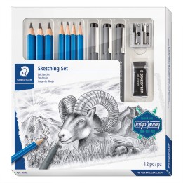 STAEDTLER® Mars® Lumograph® Sketching Set, 12 pieces
