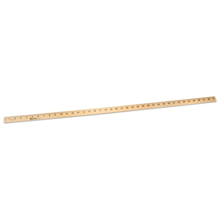 Learning Resources Wooden Meter Stick, Plain Ends