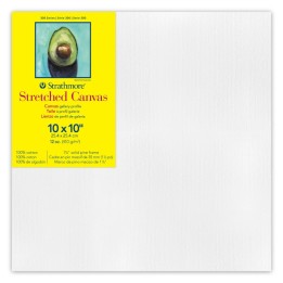 Strathmore 300 Series Gallery Stretched Canvas, 10x10 inch
