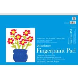 Strathmore 100 Series Fingerpaint Pad, 30 Sheet, 12x18 inch, 1 Count