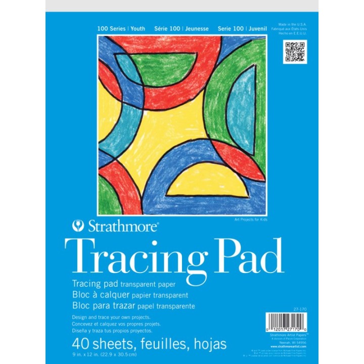 Strathmore 100 Series Tracing Pad, 40 Sheet, 9x12 inch, 1 Count