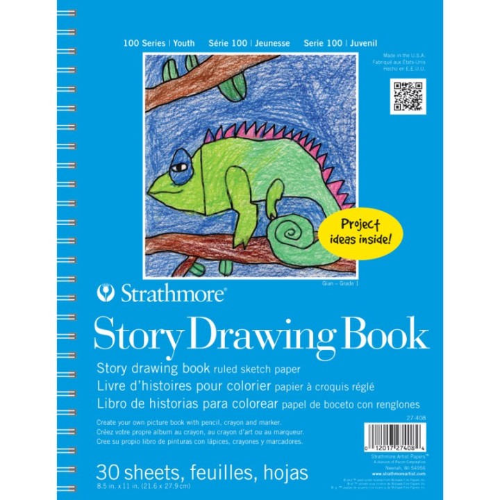 Strathmore 100 Series Story Drawing Pad, 30 Sheet, 8.5x11 inch, 1 Count