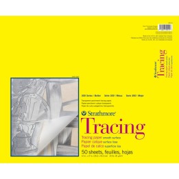 Strathmore 300 Series Tracing Pad, Tape Binding, 50 Sheet, 14x17 inch, 1 Count