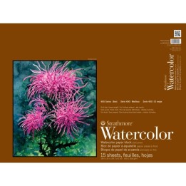 Strathmore 400 Series Watercolor Paper Block, 15 Sheet, 18x24 inch, 1 Count