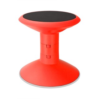 Storex Wiggle stool, 12 to 18-inch, Red
