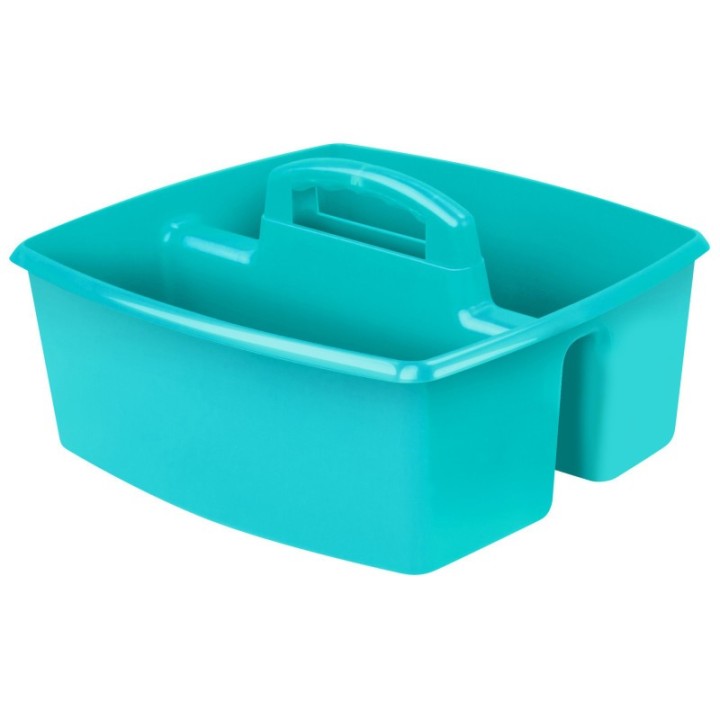 Storex Large Caddy, Teal
