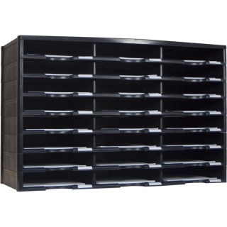 Storex 24 Compartment Literature Organizer