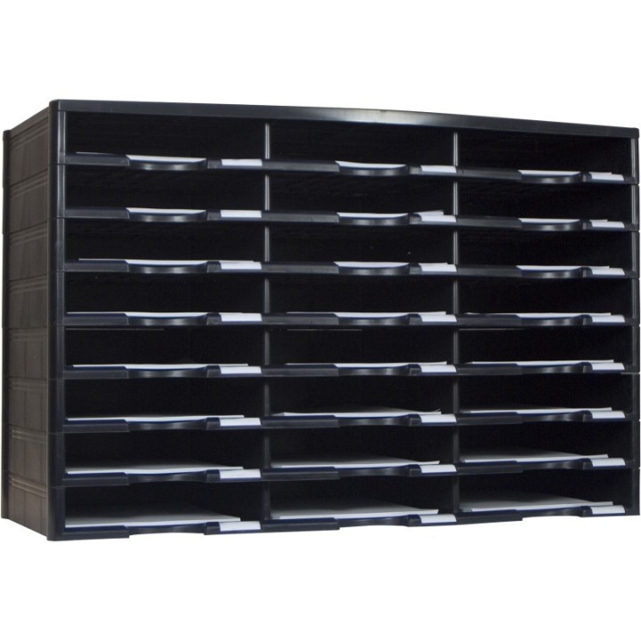 Storex 24 Compartment Literature Organizer