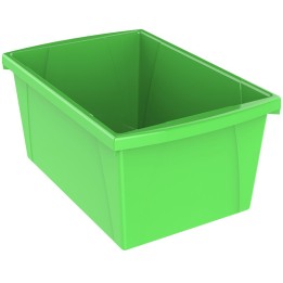 Storex Medium Classroom Storage Bin, Green