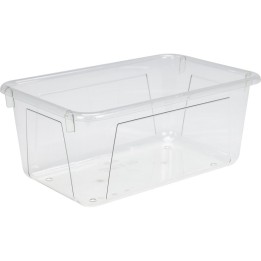 Storex Cubby Bin, PET (clear)