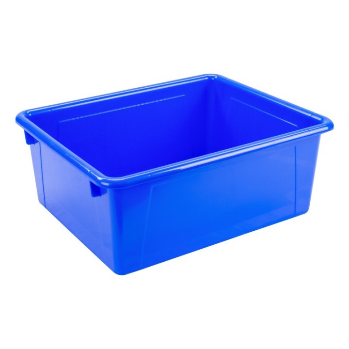 Storex Deep Storage Tray, Blue