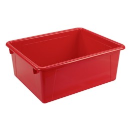 Storex Deep Storage Tray, Red