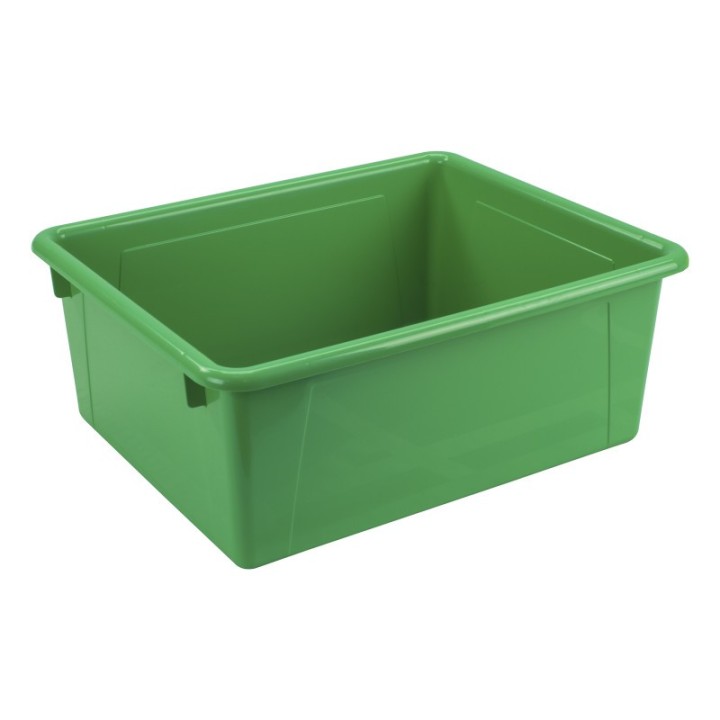 Storex Deep Storage Tray, Green