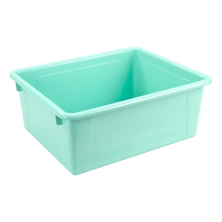 Storex Deep Storage Tray, Teal