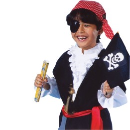 Small World Toys Ryan's Room® Dress-Up & Pretend Costume, Pirate