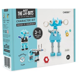 The Off Bits® CAREBIT™ Build-It-Yourself Character Kit