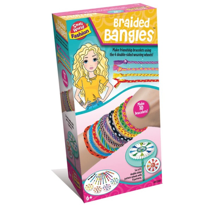 Small World Toys Braided Bangles Bracelet Kit