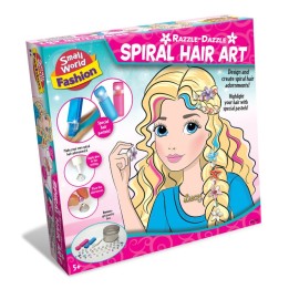 Small World Toys Razzle-Dazzle Spiral Hair Art