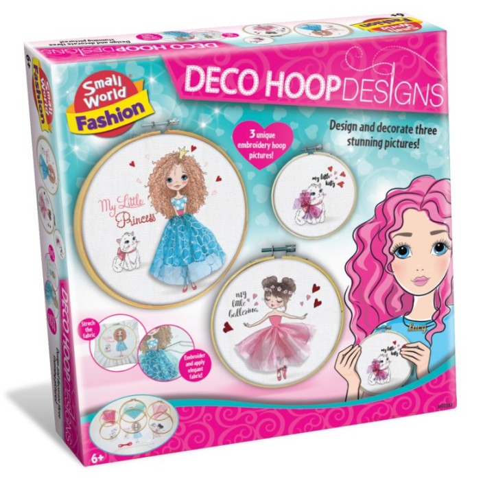 Small World Toys Deco Hoop Designs Embroidery Hoop Pictures