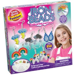 Small World Toys Iron Beads Endearing Earrings Kit