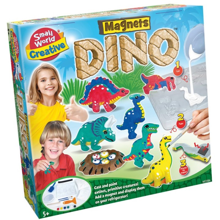 Small World Toys Magnets Dino Kit