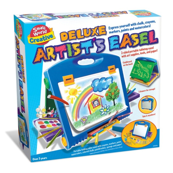 Small World Toys Deluxe Artist's Easel