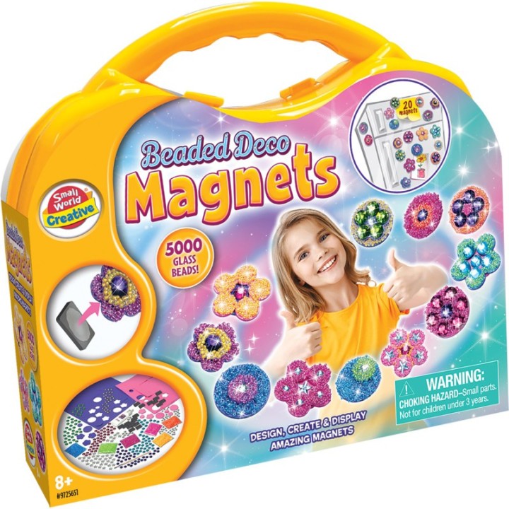 Small World Toys Beaded Deco Magnets Kit