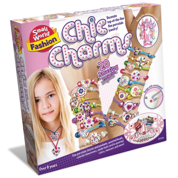 Small World Toys Chic Charms Jewelry Kit