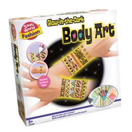 Small World Toys Glow In The Dark Body Art Kit