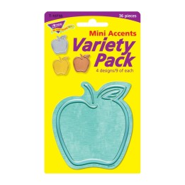 TREND I ♥ Metal™ Apples Mini Accents Variety Pack, 36 ct