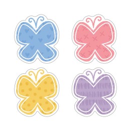 TREND Garden Butterflies Mini Accents Variety Pack, 36 Count