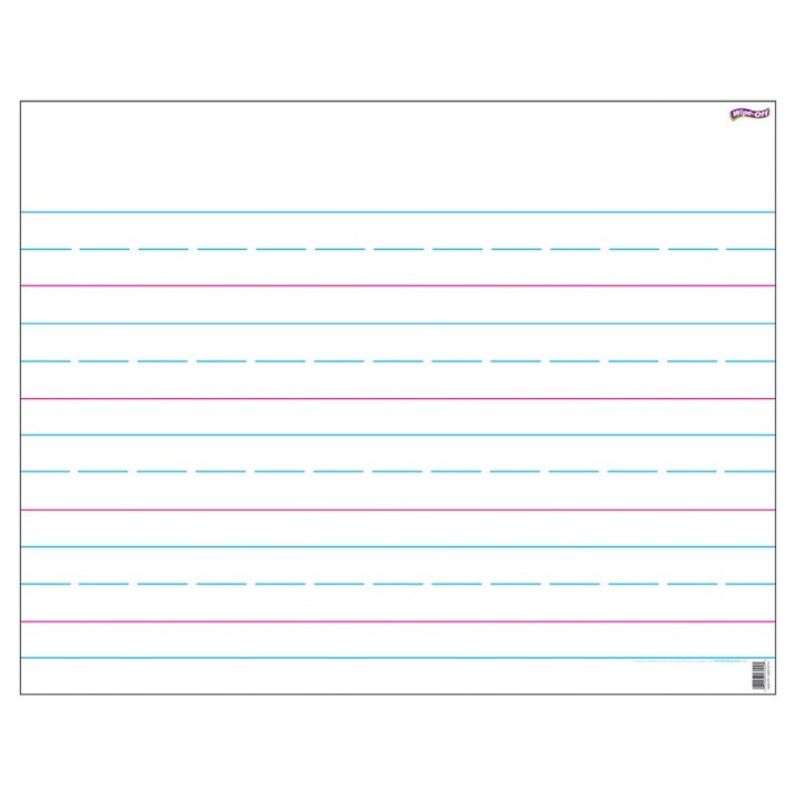 TREND Handwriting Paper Wipe-Off® Chart, 22" x 28"