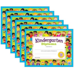 TREND Kindergarten Diploma, 30 Per Pack, 6 Packs