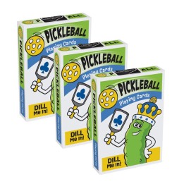 TREND Pickleball Playing Cards, 56 Per Pack, 3 Packs