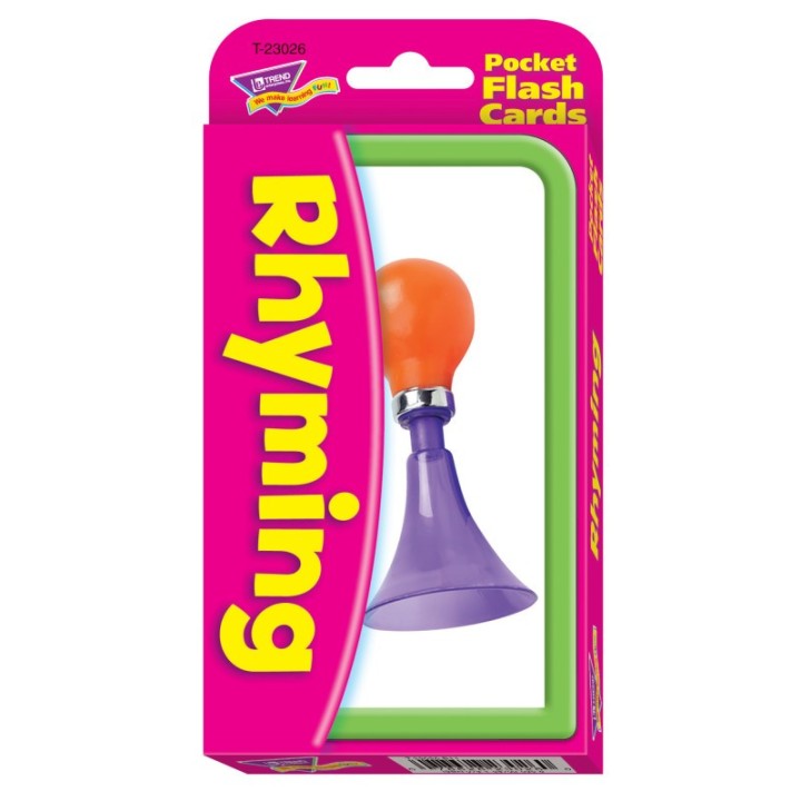 TREND Rhyming Pocket Flash Cards