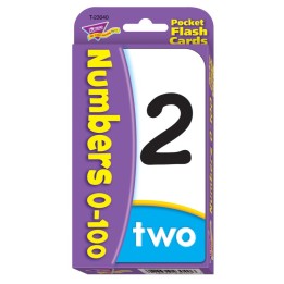 TREND Numbers 0-100 Pocket Flash Cards