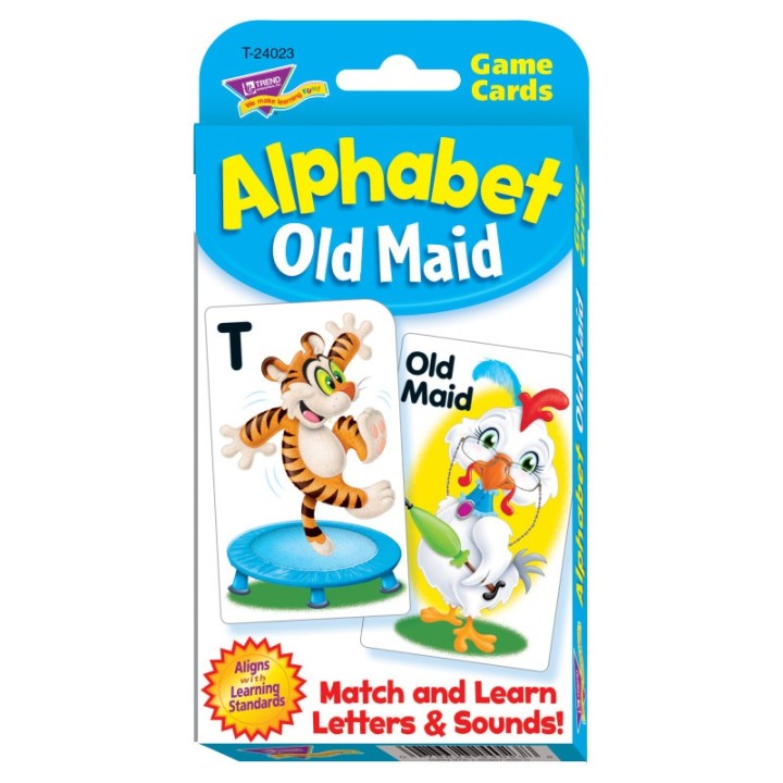 TREND Alphabet Old Maid Challenge Cards®