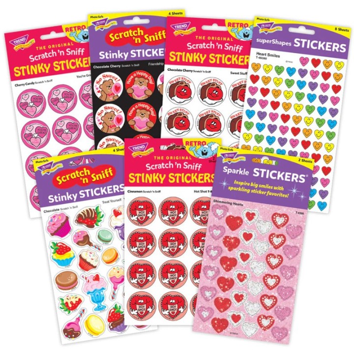 TREND Valentine's Mixed Stickers Set