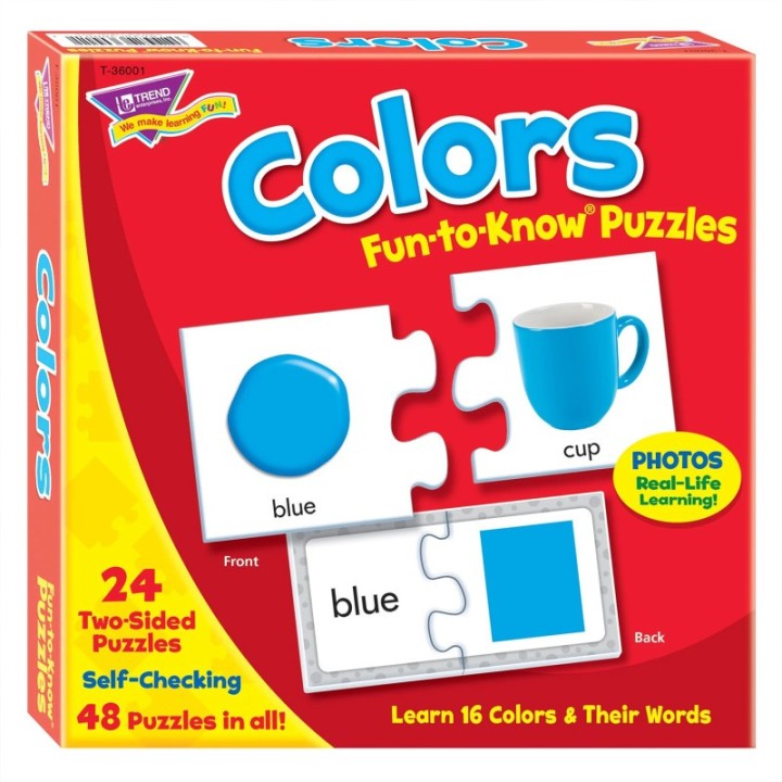 TREND Colors Fun-to-Know® Puzzles
