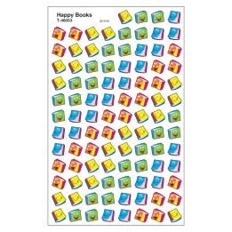 TREND Happy Books superShapes Stickers, 800 ct