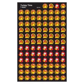TREND Turkey Time superShapes Stickers, 800 ct
