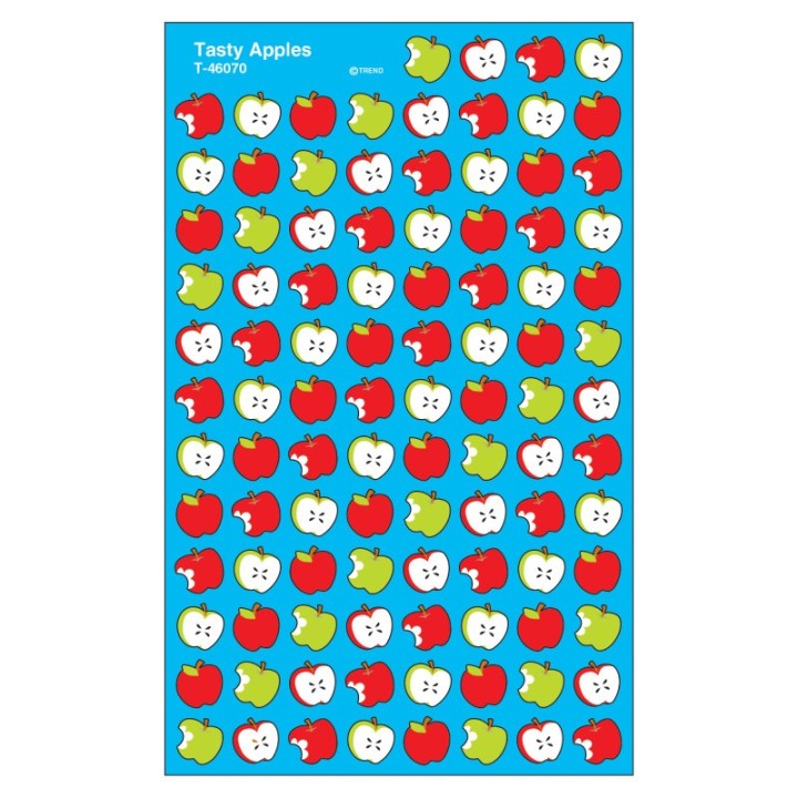 TREND Tasty Apples superShapes Stickers, 800 ct